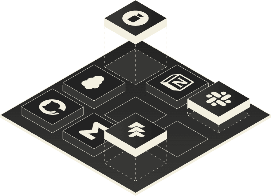 Desktop and code work surfaces connected as provider examples